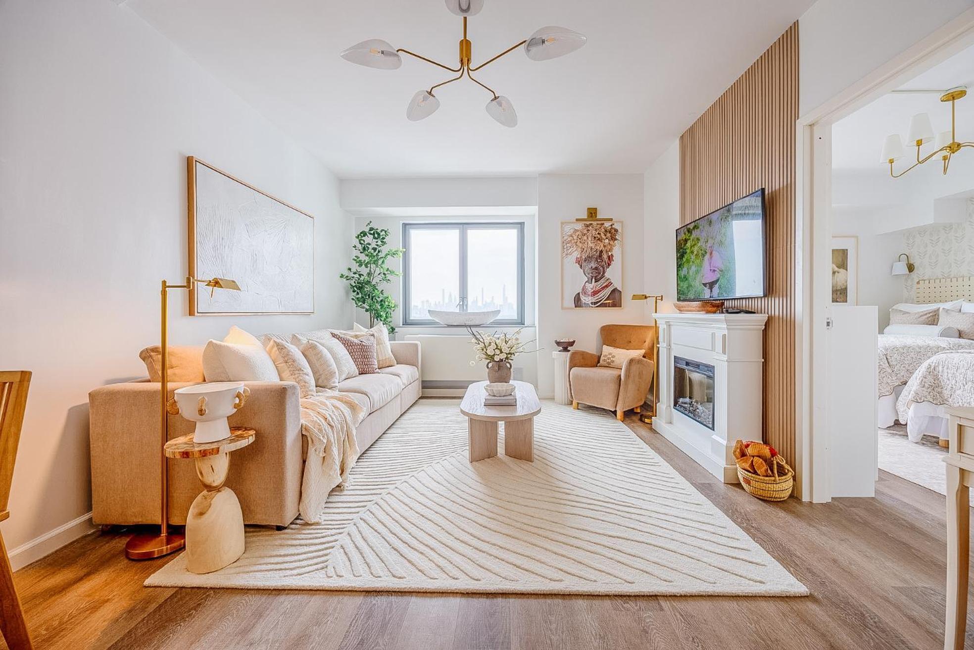 Skyline Spectacle Modern Designer Studio With Panoramic Nyc Views Apartamento Nueva York